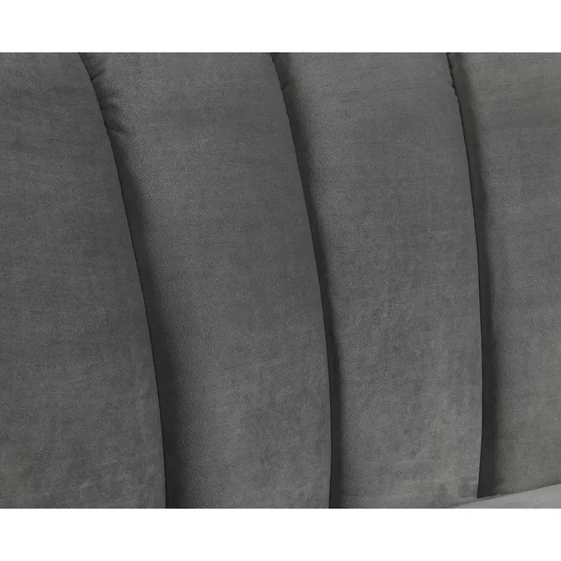 Round Circle Couch Symmetrical Modular Curved Velvet Sectional Sofa