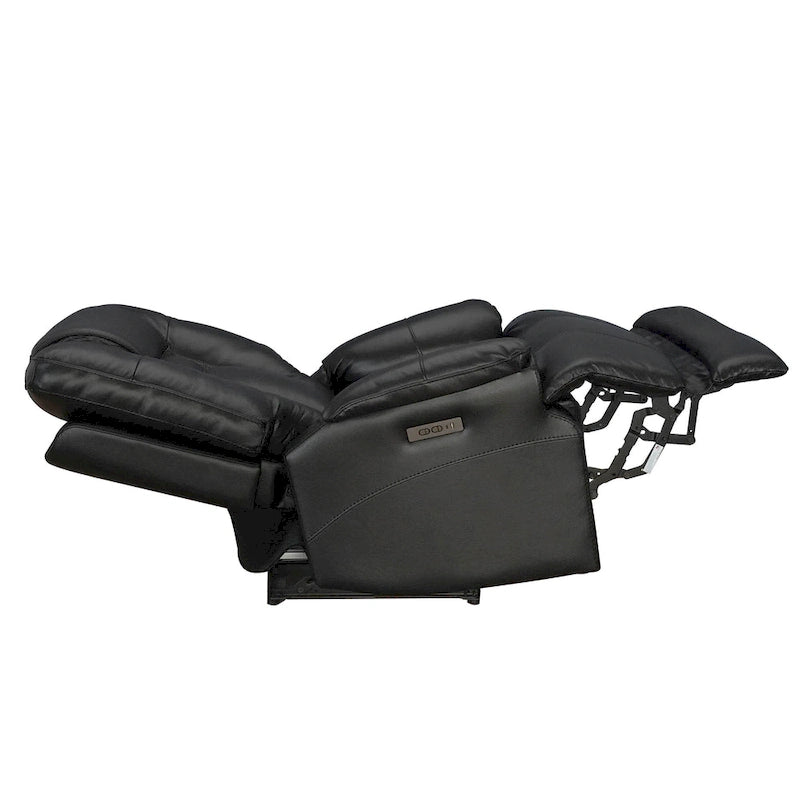 Genuine Top Grain Adjustable Headrest Extendable Footrest Zero Gravity Reclin Power Recliner
