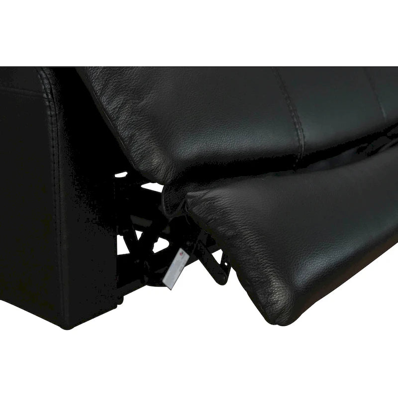 Genuine Top Grain Adjustable Headrest Extendable Footrest Zero Gravity Reclin Power Recliner