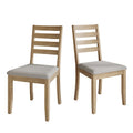 CraftPorch Simple Timeless Wooden Dining Chairs (Set of 2) - N/A