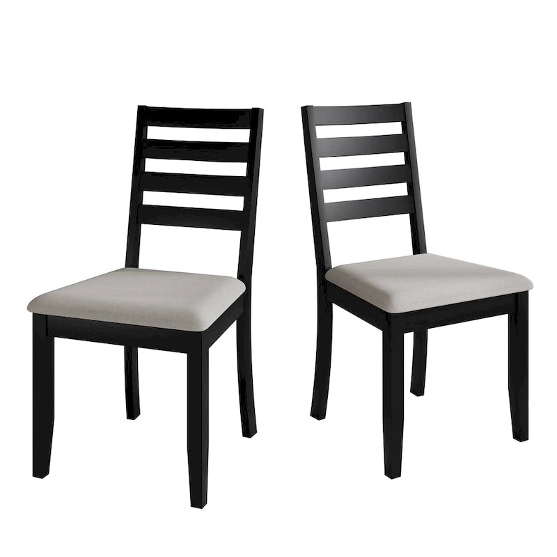 CraftPorch Simple Timeless Wooden Dining Chairs (Set of 2) - N/A