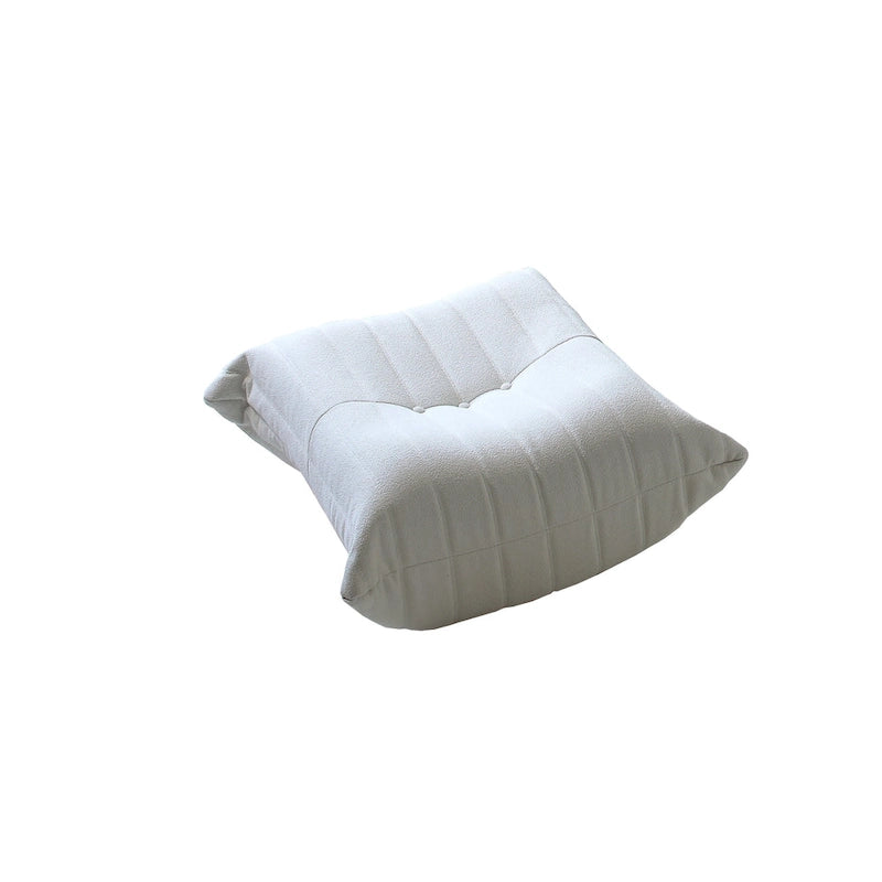 Memory Foam Floor Chair, Comfortable Back Support Lazy Sofa, Comfy for Reading Game Meditating,Teddy Fabric
