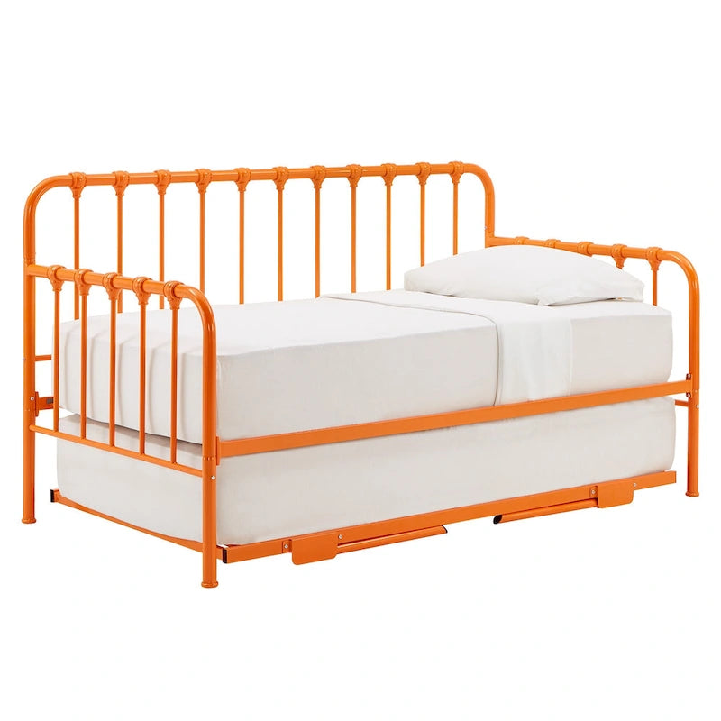 Constance Metal Daybed with Lift-up Trundle by iNSPIRE Q Bold