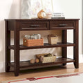 Mid-Century Style 42 Solid Wood Buffet Sideboard
