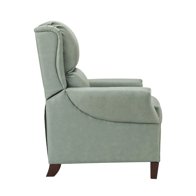 Alicia 32.68 Wide Genuine Leather Manual Recliner