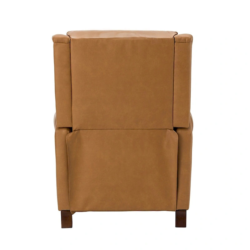 Alicia 32.68 Wide Genuine Leather Manual Recliner