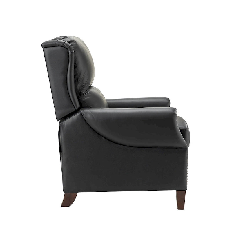 Alicia 32.68 Wide Genuine Leather Manual Recliner