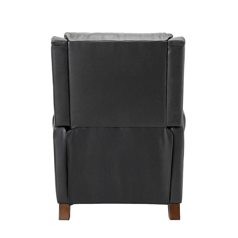 Alicia 32.68 Wide Genuine Leather Manual Recliner