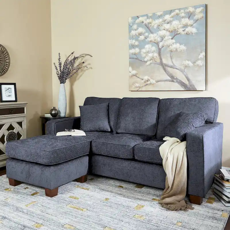 Copper Grove Cleome Reversible Chaise Sectional Sofa