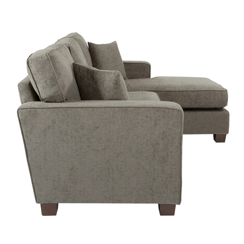 Copper Grove Cleome Reversible Chaise Sectional Sofa
