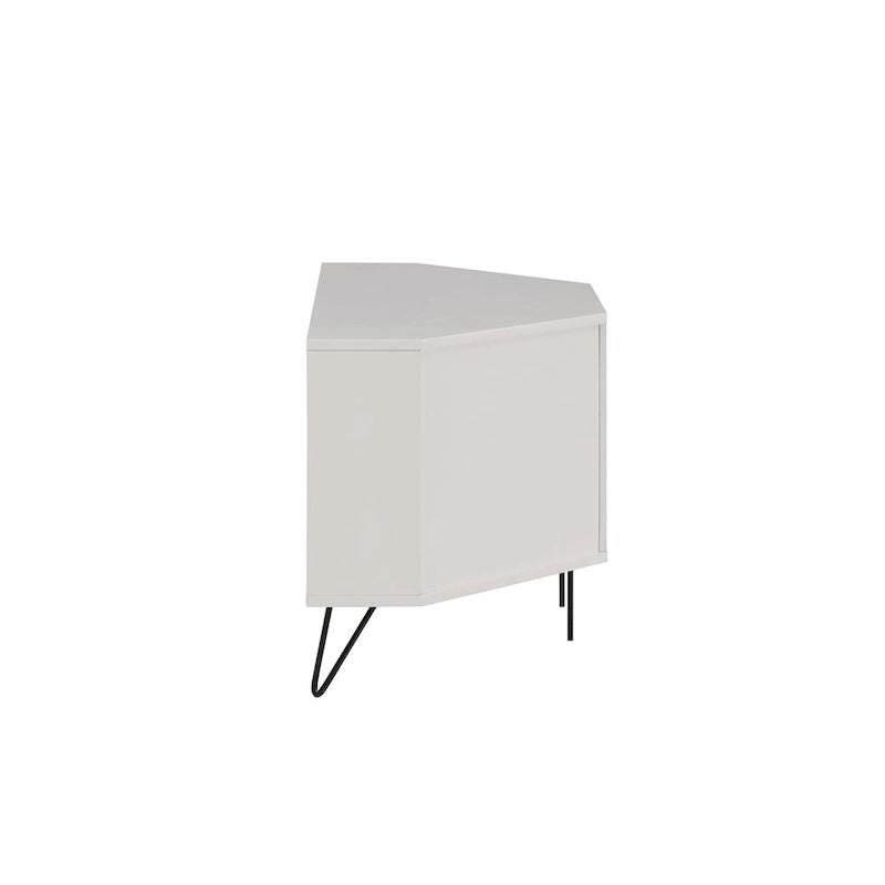 Talley Mid-Century Modern 41-inch 1-Open Shelf Corner TV Console by Furniture of America