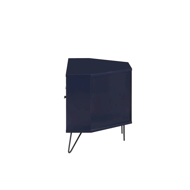 Talley Mid-Century Modern 41-inch 1-Open Shelf Corner TV Console by Furniture of America