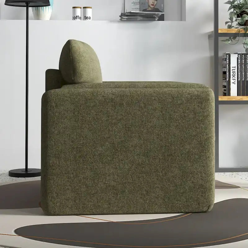 Upholstered Accent Chair Armchair Single Sofa