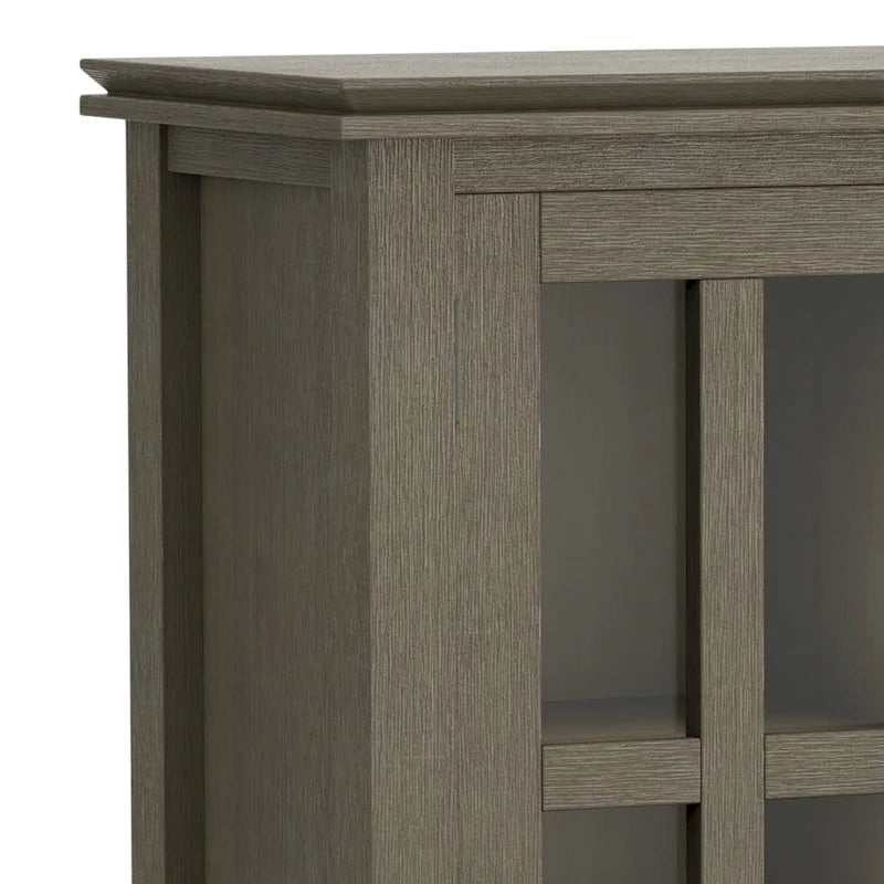 WYNDENHALL Stratford SOLID WOOD 30 inch Wide Low Storage Cabinet - 30w x 14d x 31 h