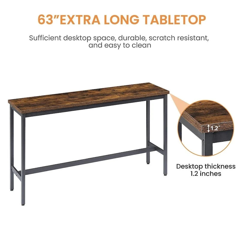 4-Piece Bar Table Set, Counter Height Dining Set
