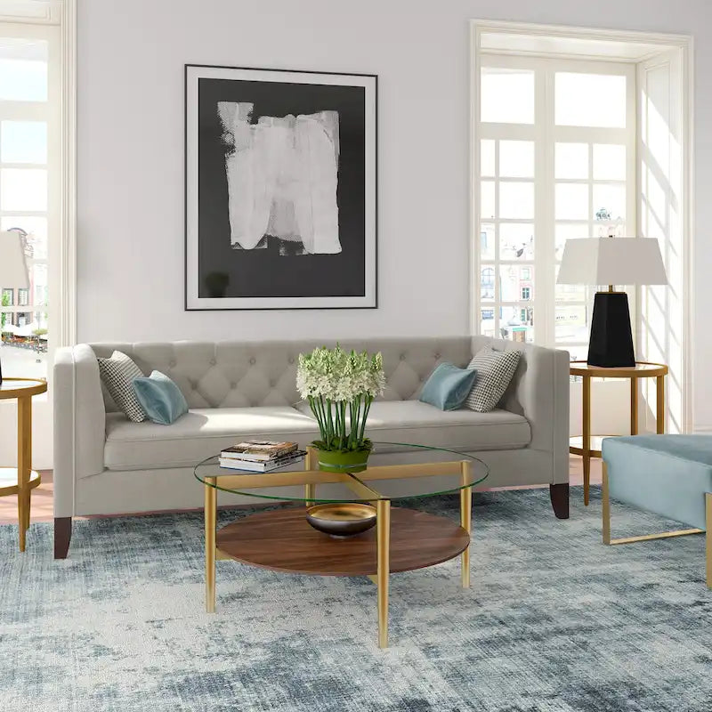 Carson Carrington Saliesta Mid-Century Modern Coffee Table