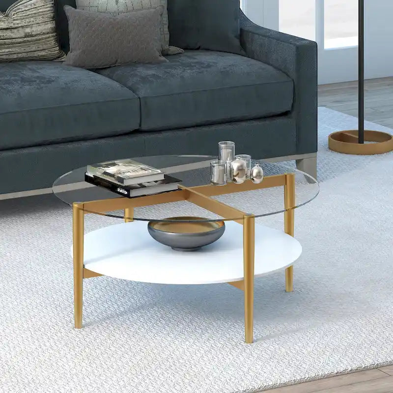 Carson Carrington Saliesta Mid-Century Modern Coffee Table