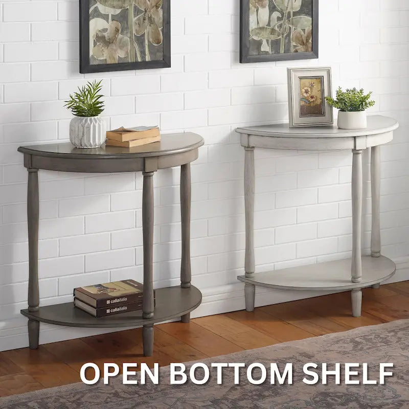 Landree Country 28-inch Wood 1-Shelf Entryway Table by Furniture of America