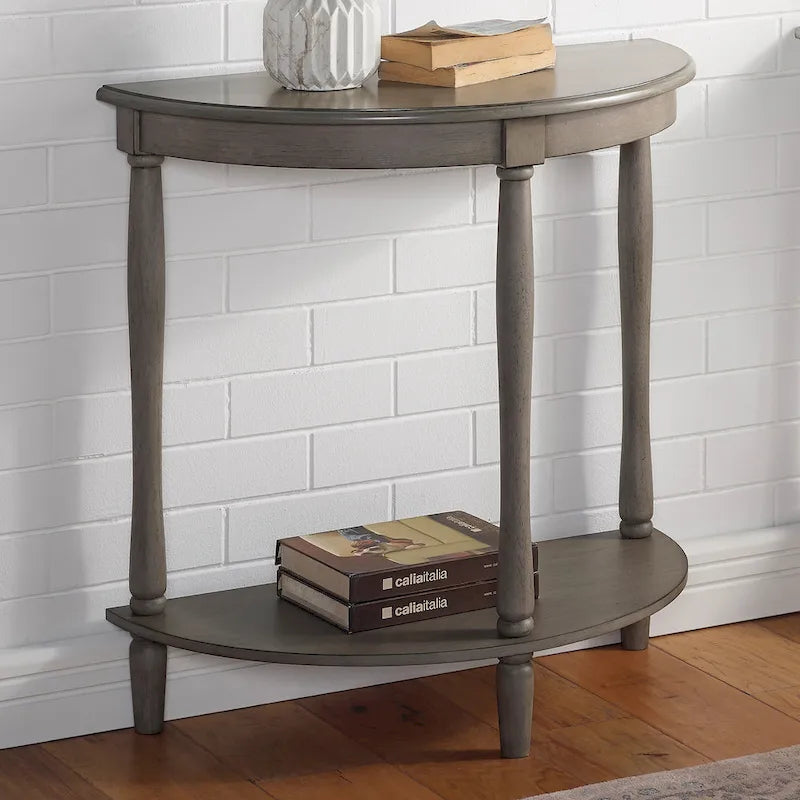 Landree Country 28-inch Wood 1-Shelf Entryway Table by Furniture of America
