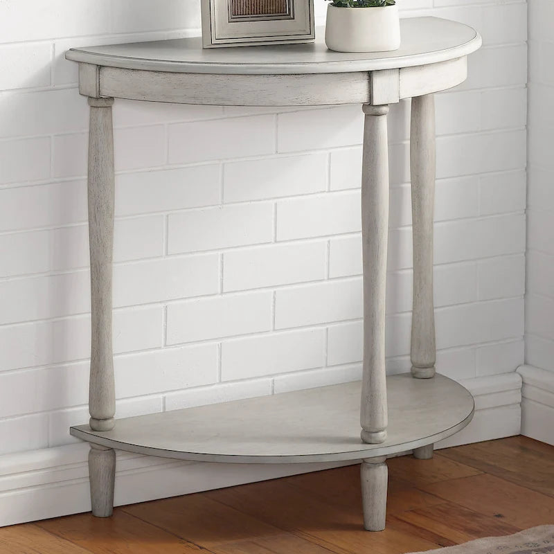 Landree Country 28-inch Wood 1-Shelf Entryway Table by Furniture of America