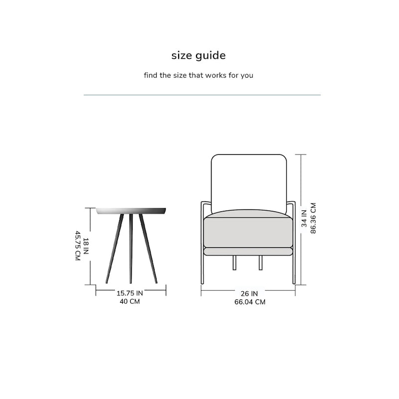 MH London Chevery Tri-Pin End Table