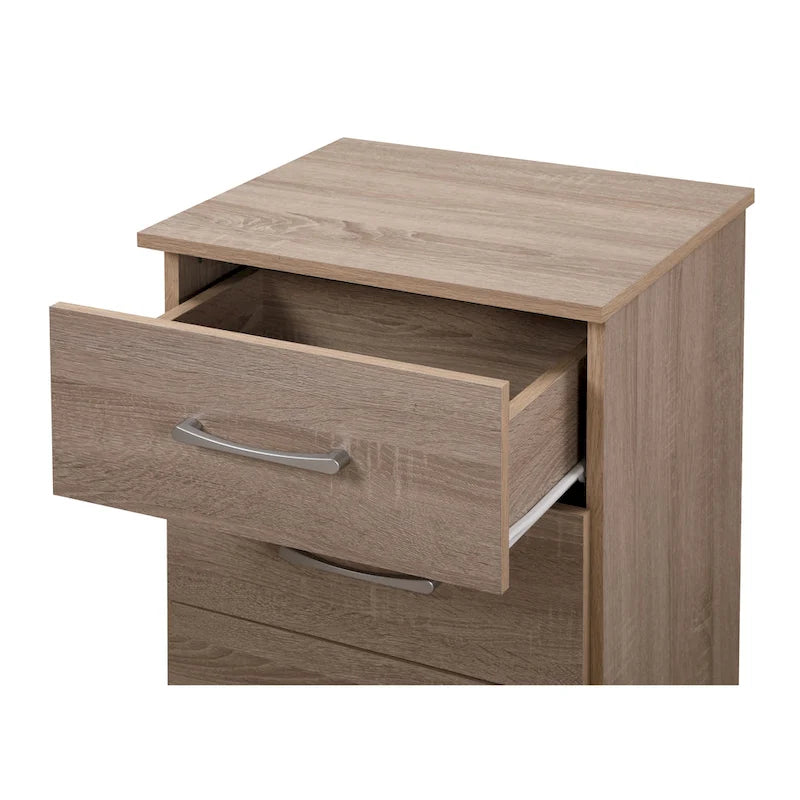 Boston 3-drawer Wooden Nightstand