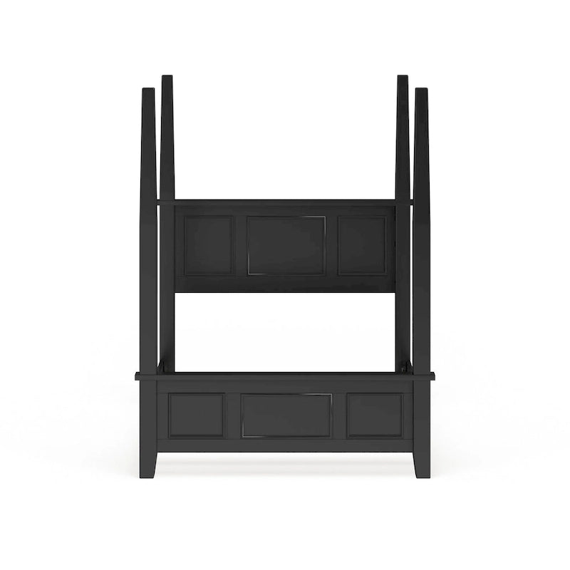 Homestyles Bedford Black King Poster Bed