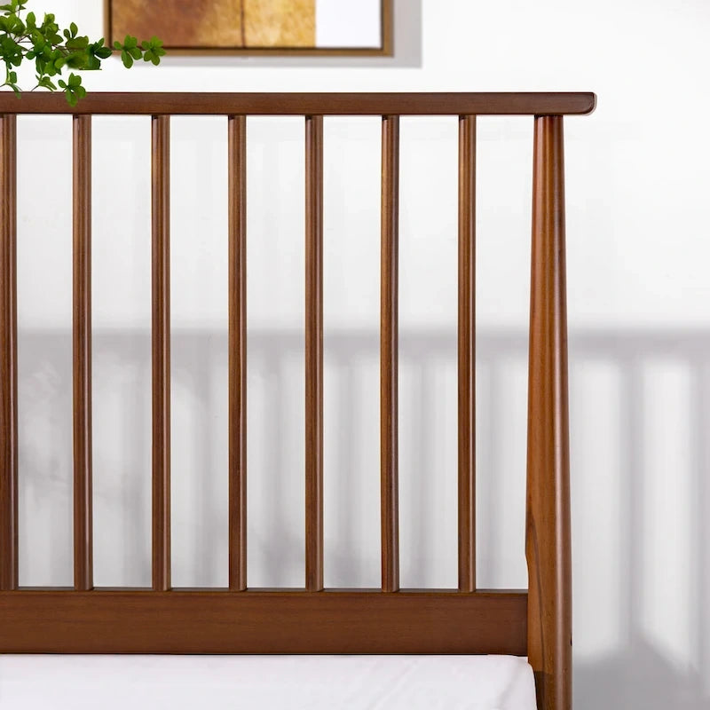 Priage by ZINUS Mid Century Wood Platform Bed Frame