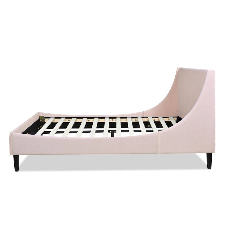Aspen Vertical Tufted Upholstered Platform Bed