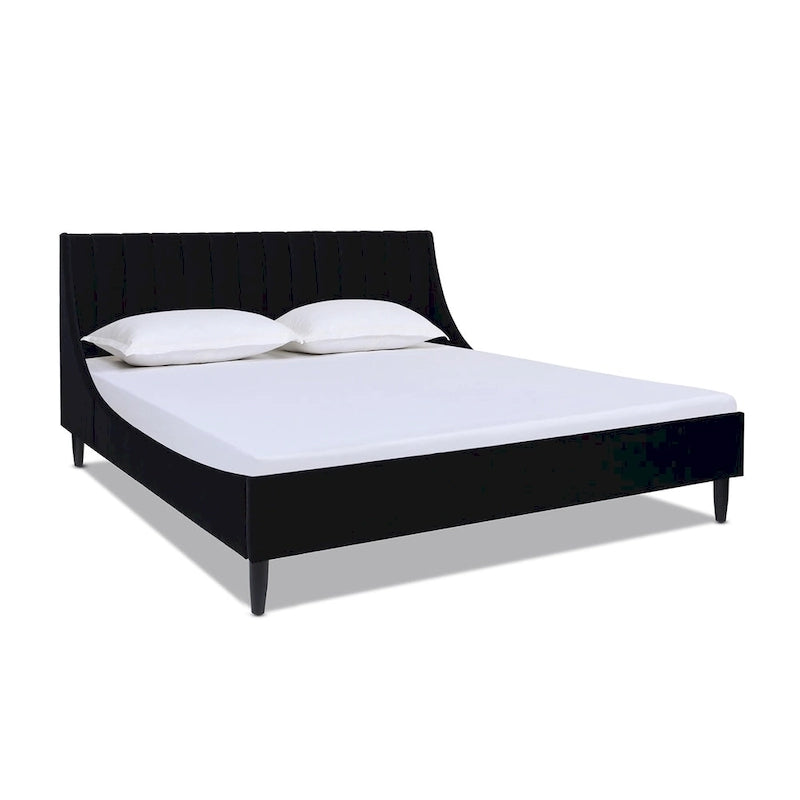 Aspen Vertical Tufted Upholstered Platform Bed