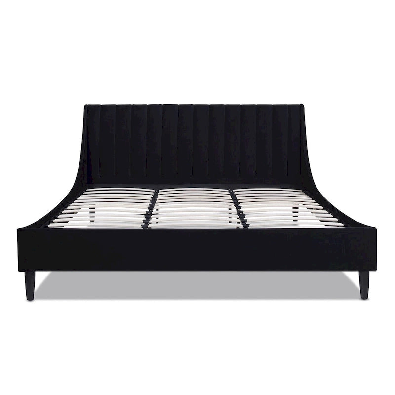 Aspen Vertical Tufted Upholstered Platform Bed