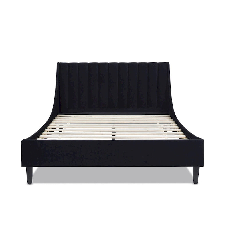 Aspen Vertical Tufted Upholstered Platform Bed