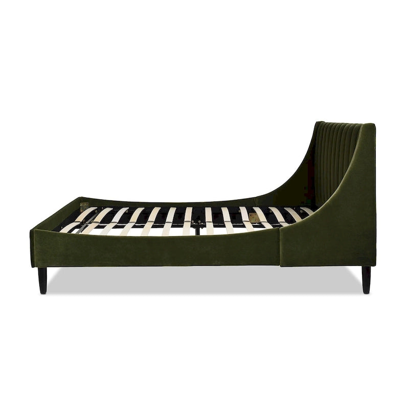 Aspen Vertical Tufted Upholstered Platform Bed