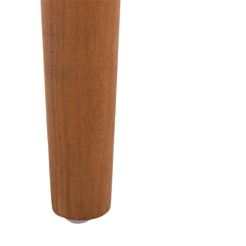 SAFAVIEH Manervia Wood & Leather Bench - 47Wx16Dx18H