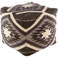 Katherine Boho Shag 18-inch Cube Pouf