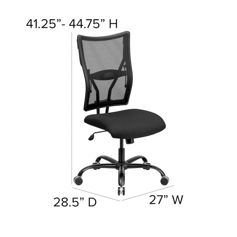 Big & Tall 400 lb. Rated Mesh Executive Swivel Ergonomic Office Chair