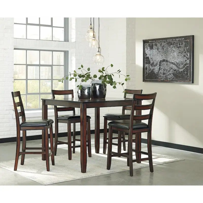Signature Design by Ashley Coviar 5-piece Counter-height Dining Set