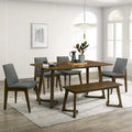 CraftPorch Mid-century Modern 6-piece Dining set