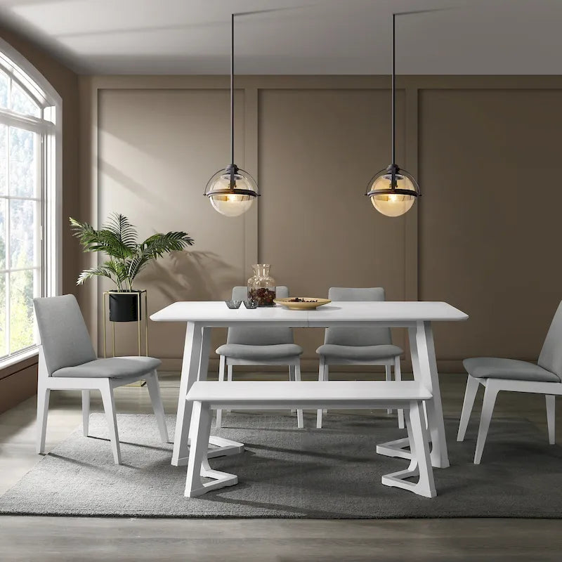 CraftPorch Mid-century Modern 6-piece Dining set