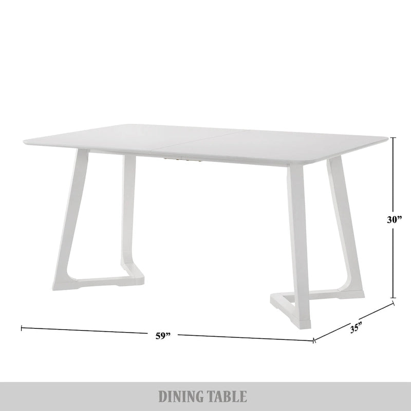 CraftPorch Mid-century Modern 6-piece Dining set