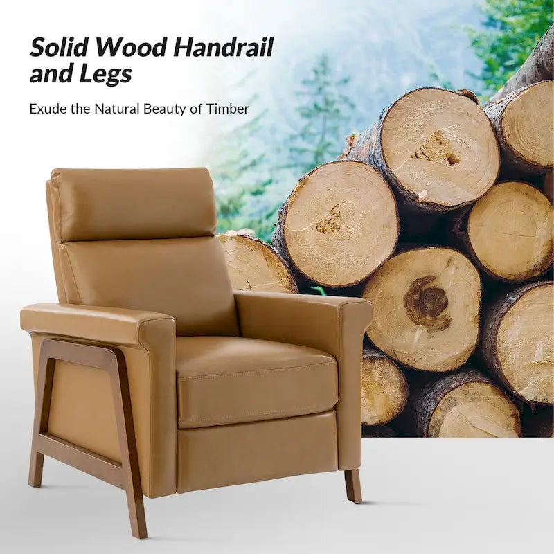 Jaime Modern Genuine Leather Power Recliner Built in USB Ports Set of 2 by HULALA HOME
