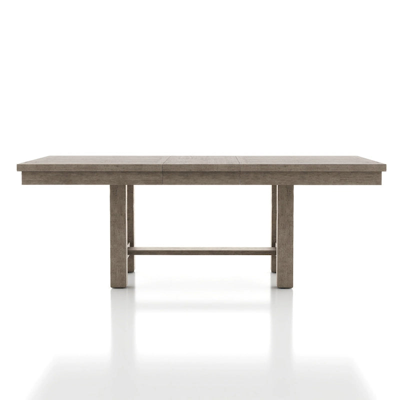Jusk Rustic Grey Wood 7-Piece Dining Table Set by Furniture of America