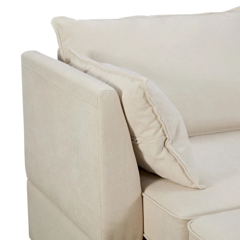 Merax Modern Large U-Shape Modular Sectional Sofa