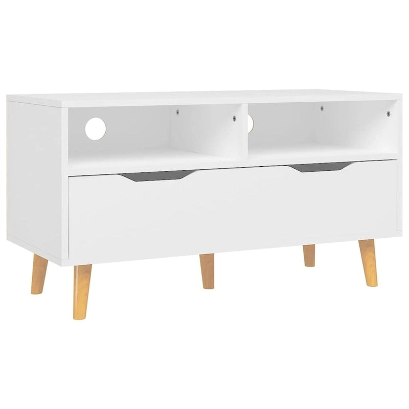 vidaXL TV Stand TV Console Sideboard TV Unit Home Media Unit Engineered Wood - 35.4 x 15.7 x 19.1
