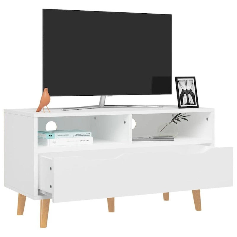 vidaXL TV Stand TV Console Sideboard TV Unit Home Media Unit Engineered Wood - 35.4 x 15.7 x 19.1