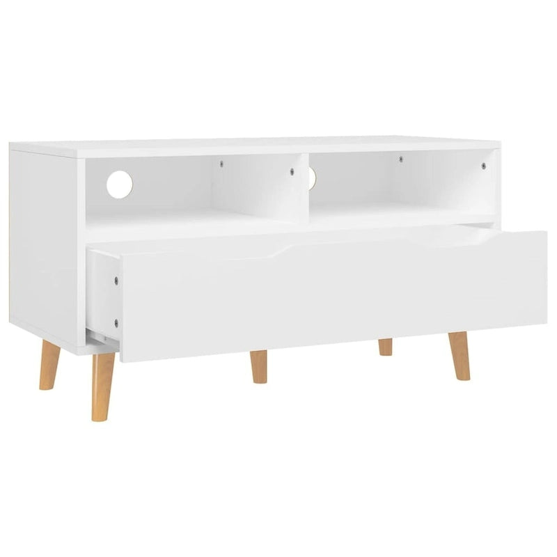 vidaXL TV Stand TV Console Sideboard TV Unit Home Media Unit Engineered Wood - 35.4 x 15.7 x 19.1