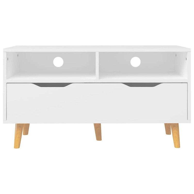 vidaXL TV Stand TV Console Sideboard TV Unit Home Media Unit Engineered Wood - 35.4 x 15.7 x 19.1