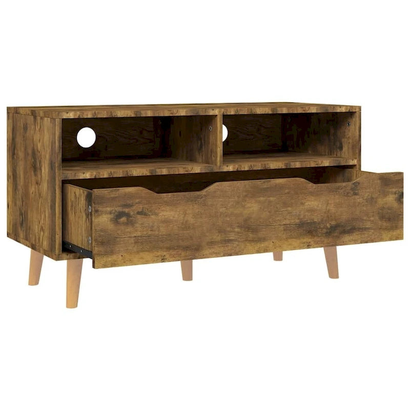 vidaXL TV Stand TV Console Sideboard TV Unit Home Media Unit Engineered Wood - 35.4 x 15.7 x 19.1