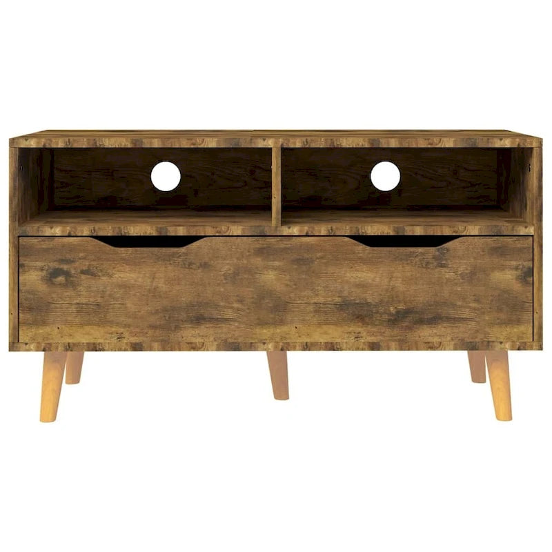 vidaXL TV Stand TV Console Sideboard TV Unit Home Media Unit Engineered Wood - 35.4 x 15.7 x 19.1