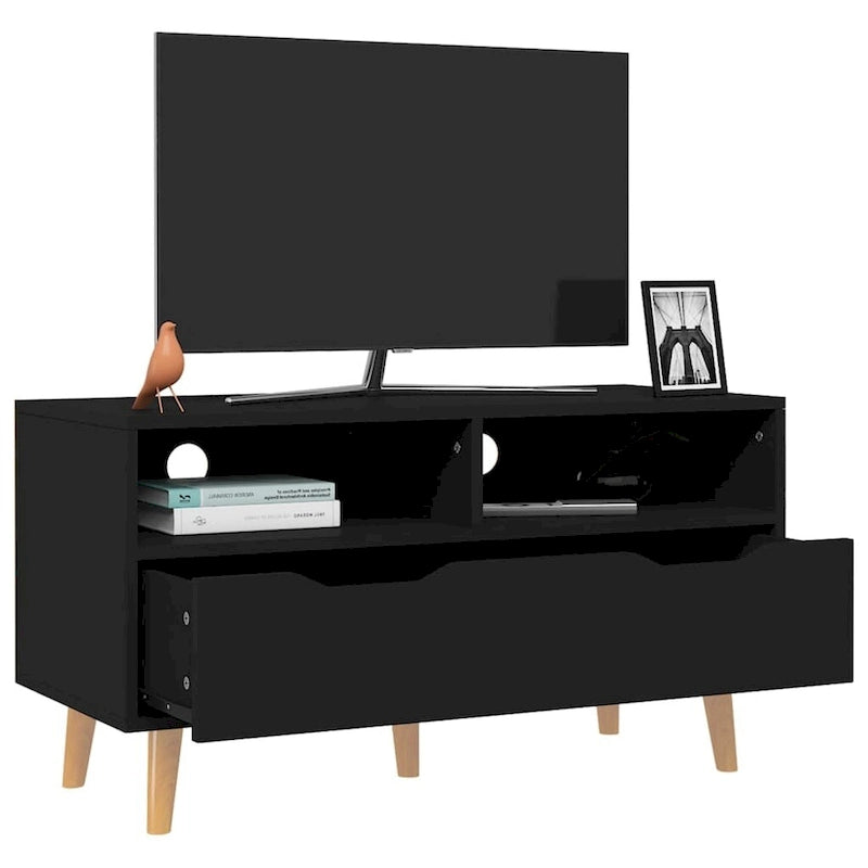 vidaXL TV Stand TV Console Sideboard TV Unit Home Media Unit Engineered Wood - 35.4 x 15.7 x 19.1